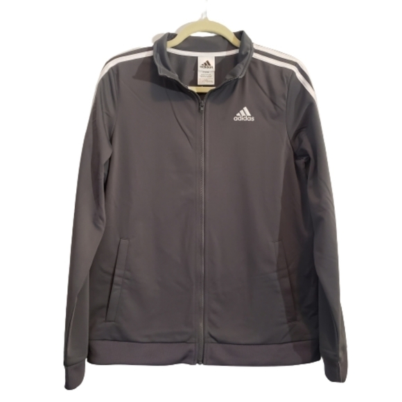 Adidas Essentials tricot track jacket youth size 18/20
